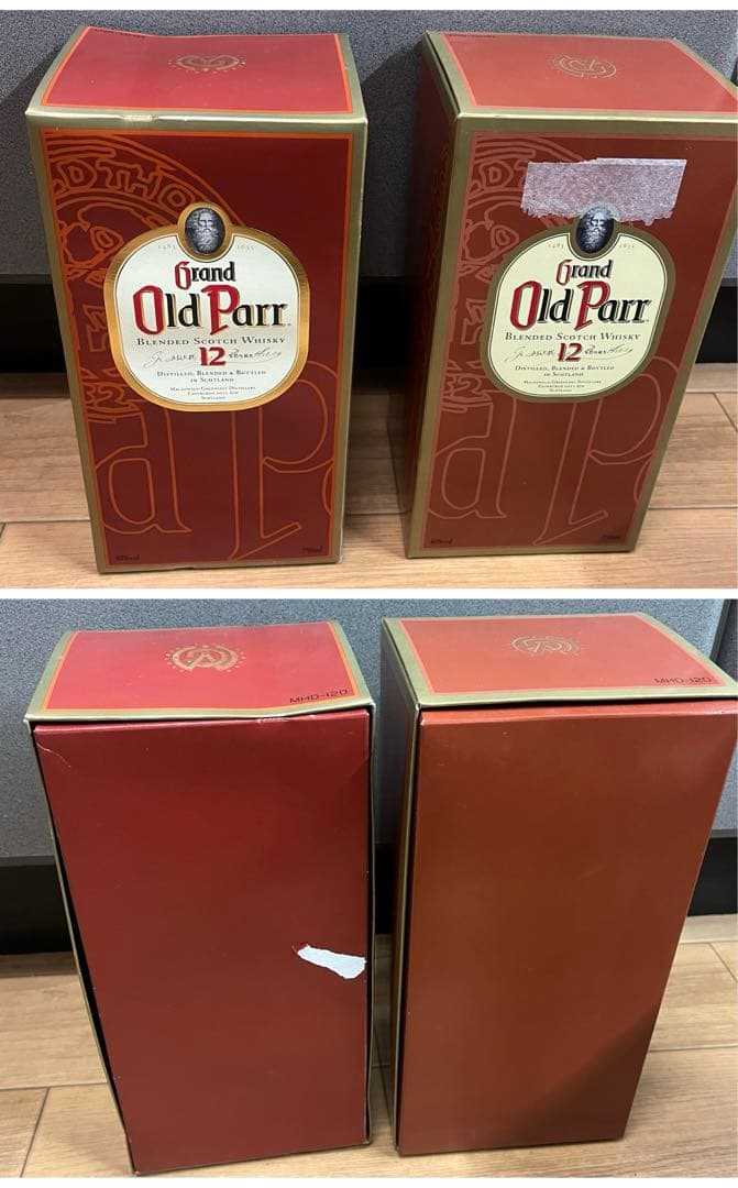 未開栓⭐️ Grand Old Parr オールドパー　750ml 三本セット