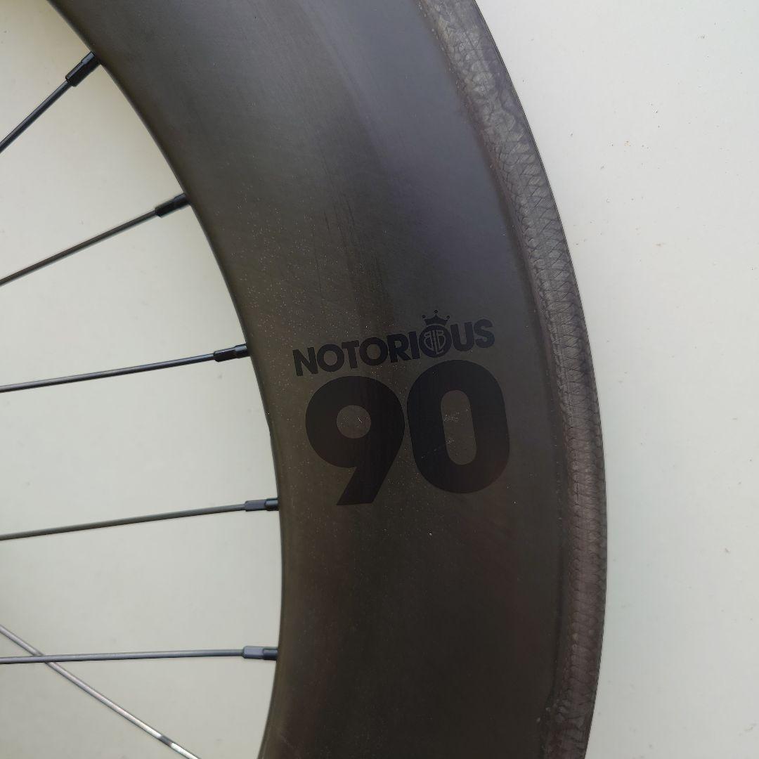 NOTORIOUS 90 カーボンホイール