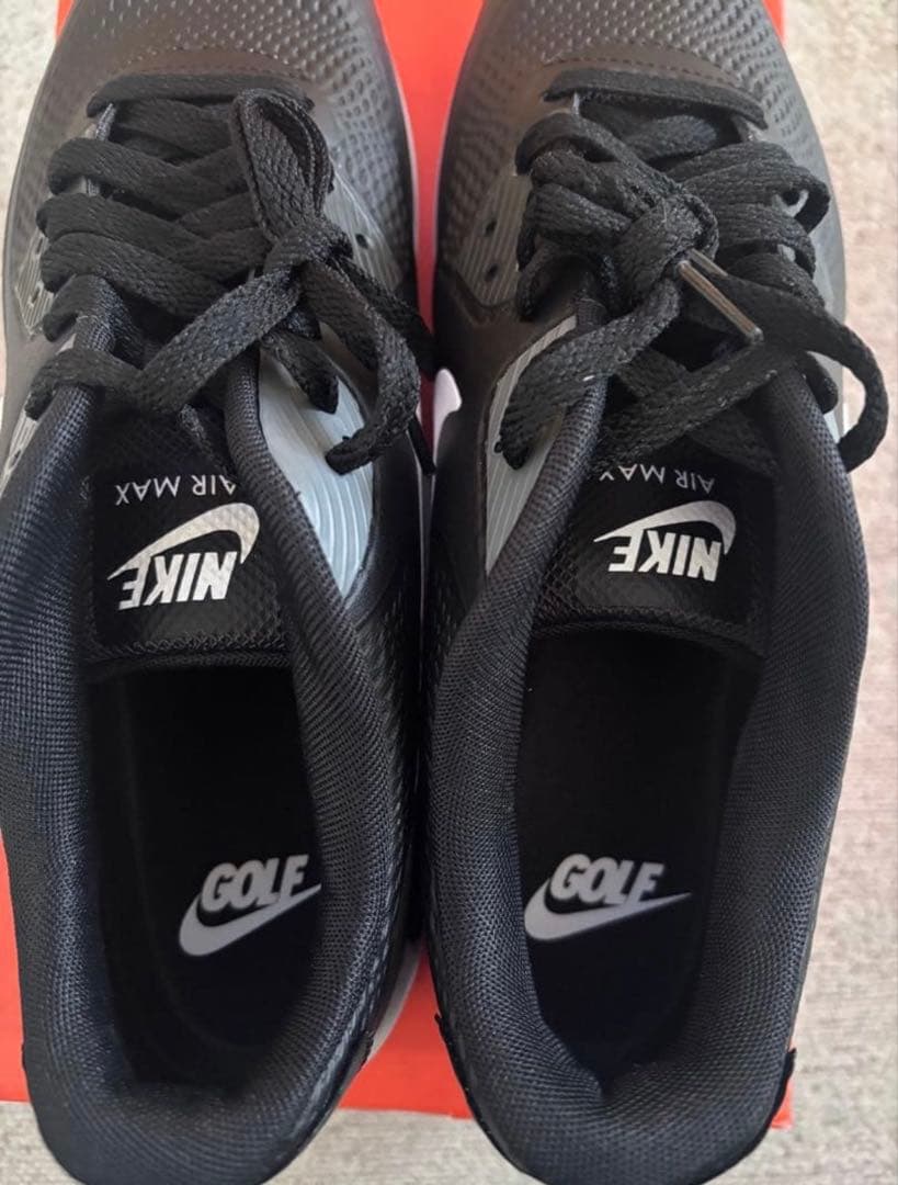 【新品】メンズ NIKE ゴルフシューズ airmax90g