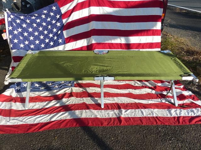 米軍実物 GIコット フォールディングコット 折り畳みベッド 野戦ベッド　41