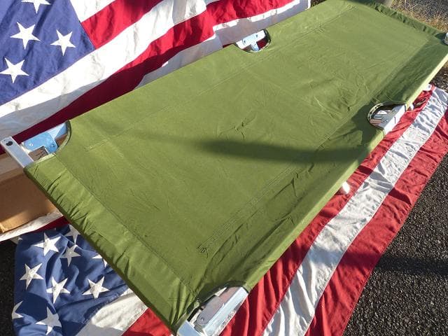 米軍実物 GIコット フォールディングコット 折り畳みベッド 野戦ベッド　41