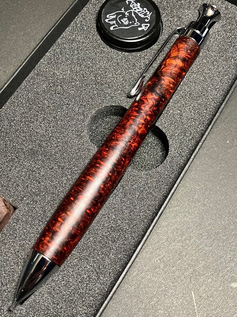こぶた工房 ホンジュラスローズウッド瘤極上+グロテスク シャープペンシル