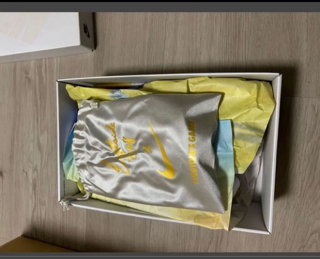 美品Nike Air Max 1 ホワイト/ゴールド26.5センチ