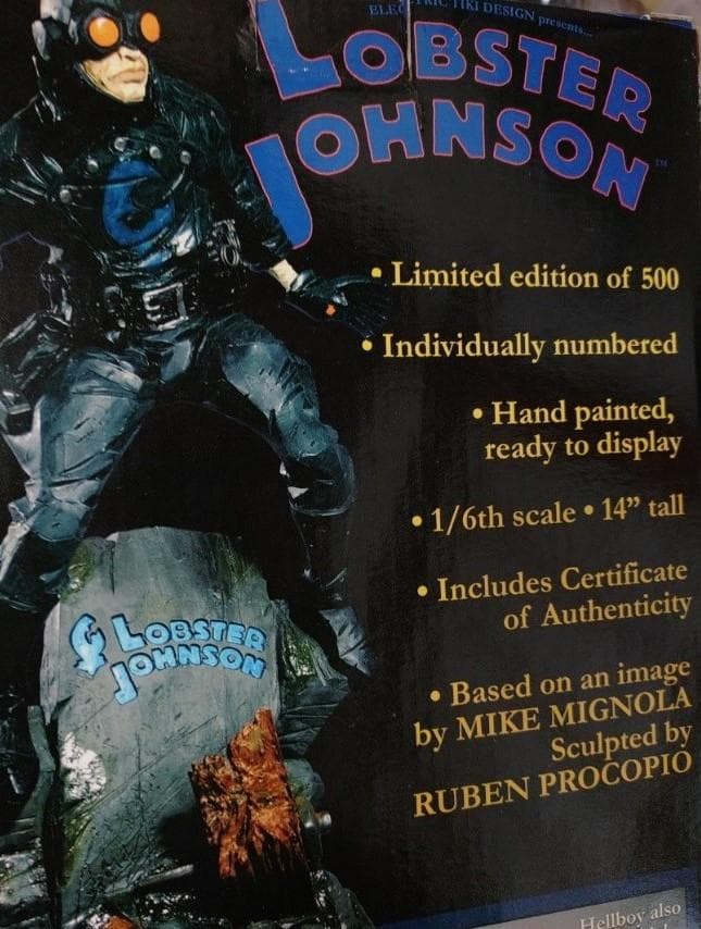 ■ヘルボーイ HELLBOY【ロブスター・ジョンソン】フルスタチュー