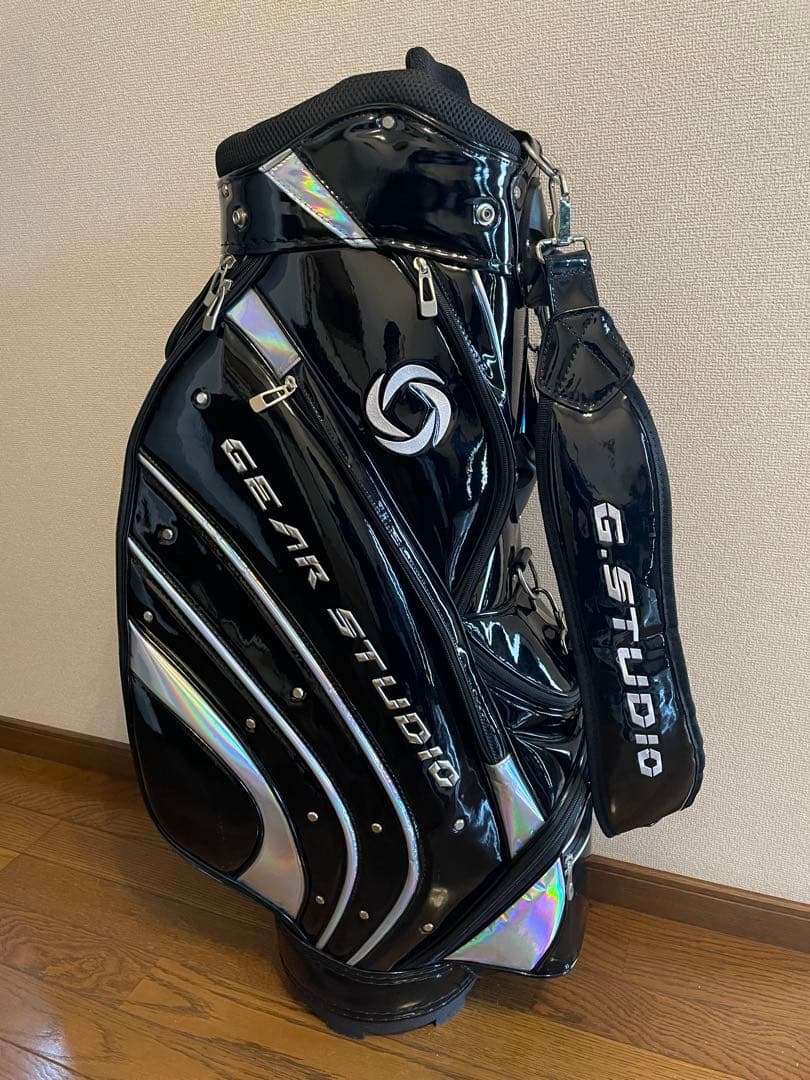 キャディーバッグ GEAR STUDIO 共和ゴルフ　エナメル　6分割