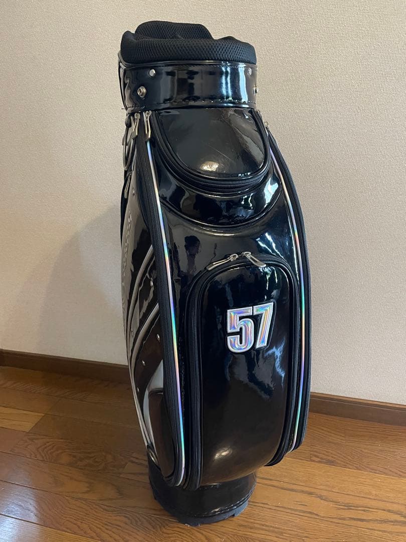キャディーバッグ GEAR STUDIO 共和ゴルフ　エナメル　6分割