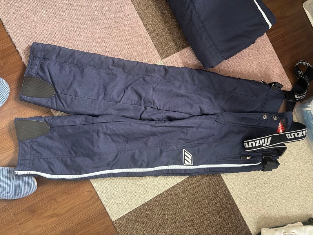 MIZUNO ミズノ スキーウェア メンズL アルペンスキー　ネイビー