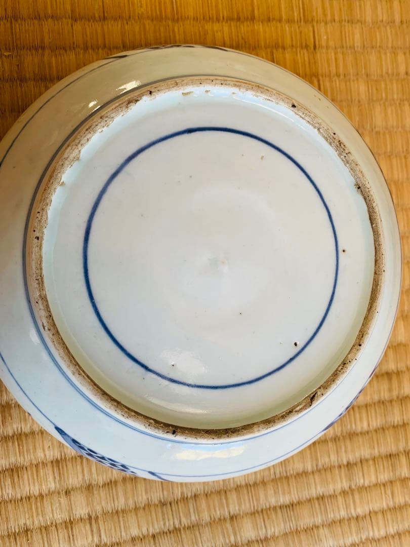 中国明末清初染付鉢