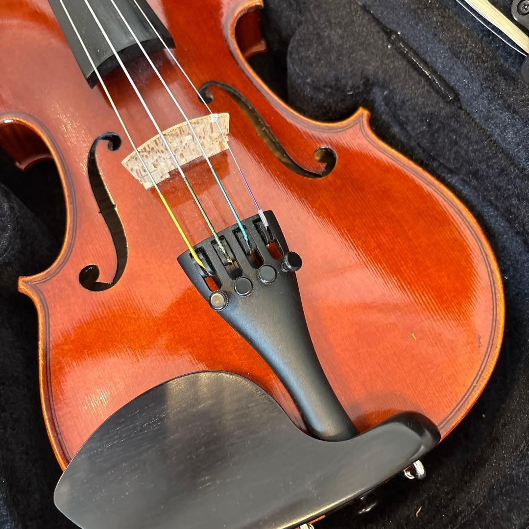 バイオリン、ケース、弓　1/2サイズ