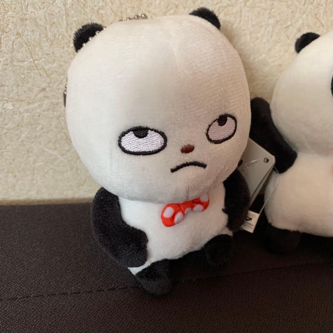 ‼️レア‼️タグ付き‼️ にしむらゆうじ カバンに付けられるぬいぐるみ ごきげんぱんだ