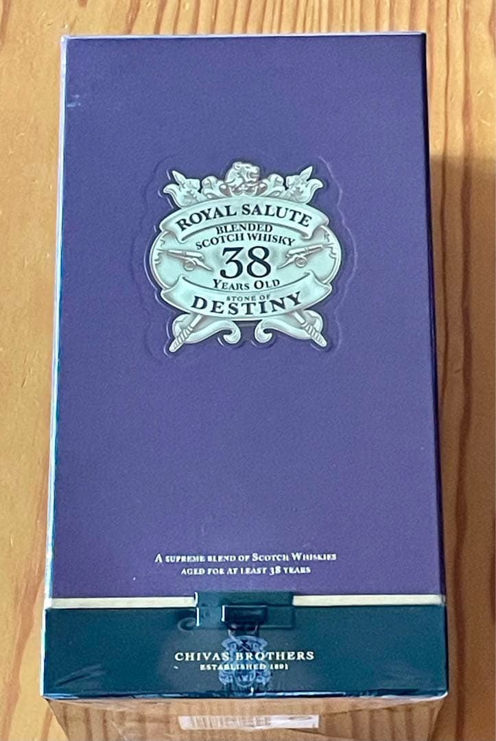 【期間限定】更にお値下げ　完全未開封 シーバスリーガル ロイヤルサルート 38年
