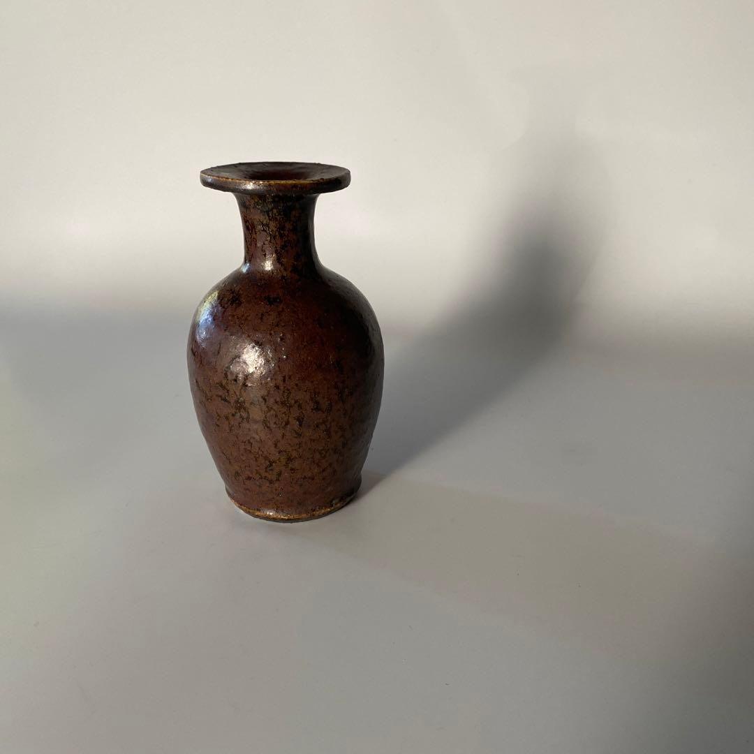 舩木研兒 舩木研児 船木研児 花瓶 小壺 鉄釉