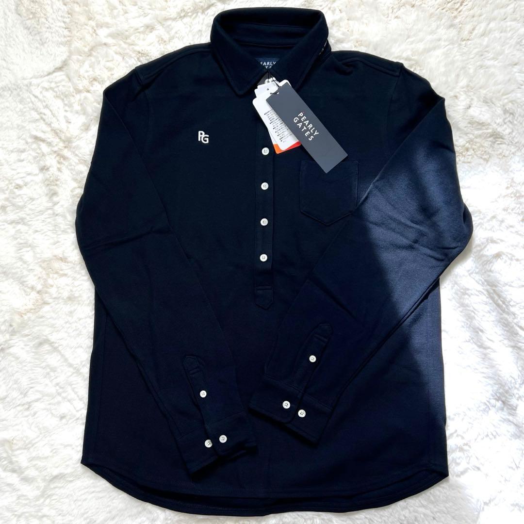 PEARLYGATESポロシャツ　ネイビー系　サイズ2