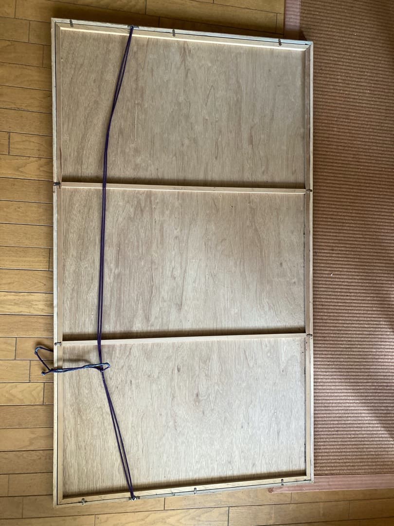 ベトナム壁掛け大型刺繍額入り