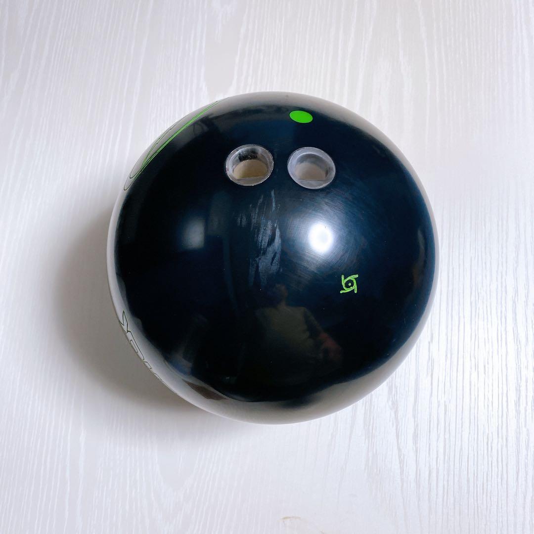 【ボウリングボール】ピッチブラック 両手投げ 15p