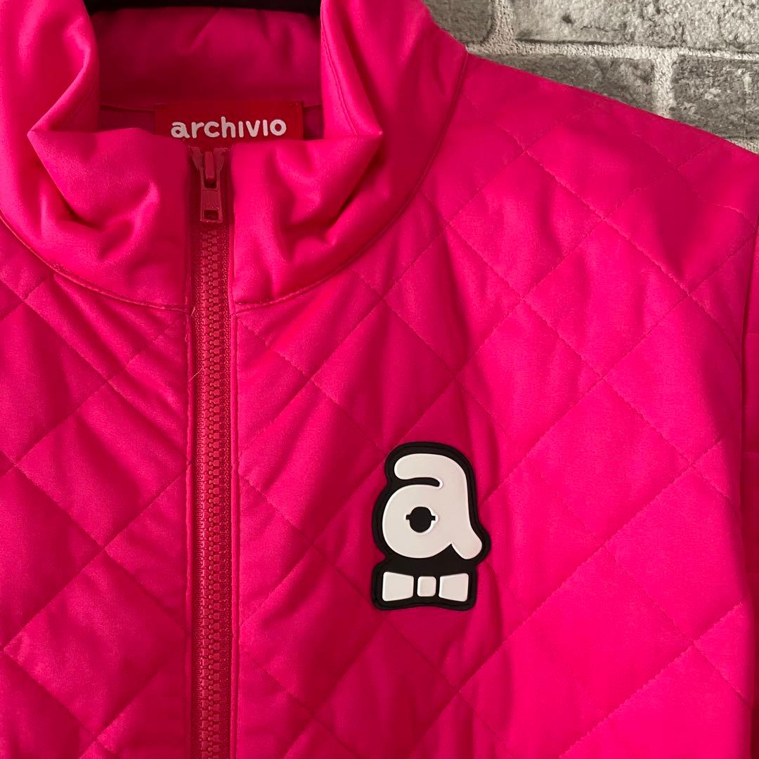 新品 アルチビオ ダイヤキルト 中綿 ブルゾン サイズ40 ピンク⭐︎