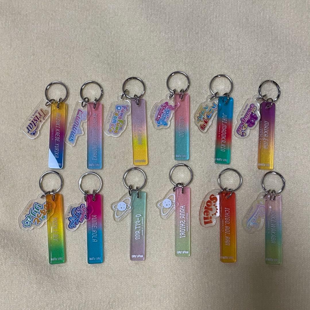 アクリルプレートキーホルダー