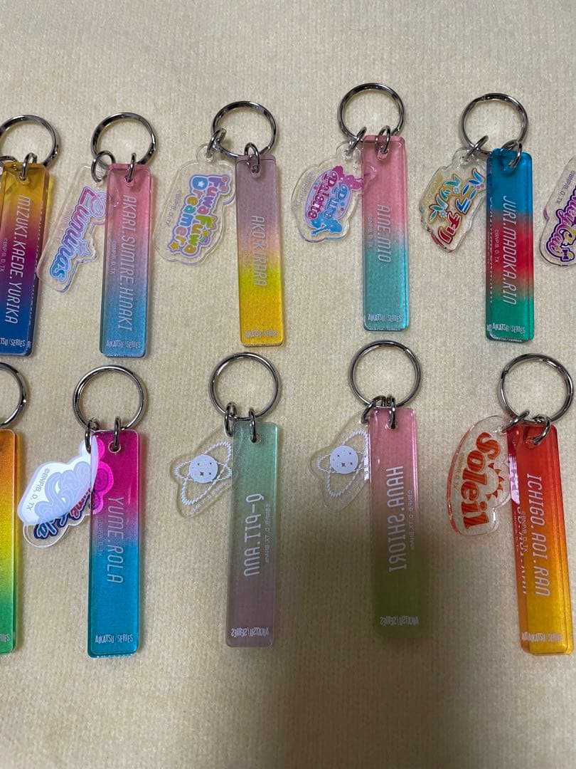 アクリルプレートキーホルダー