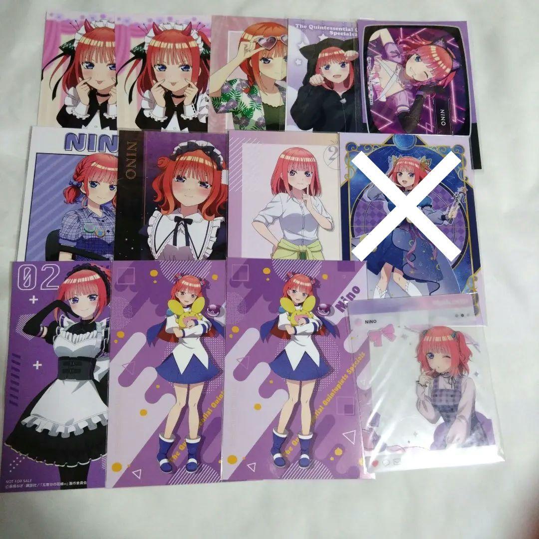 五等分の花嫁　中野二乃　缶バッジ　まとめ売り