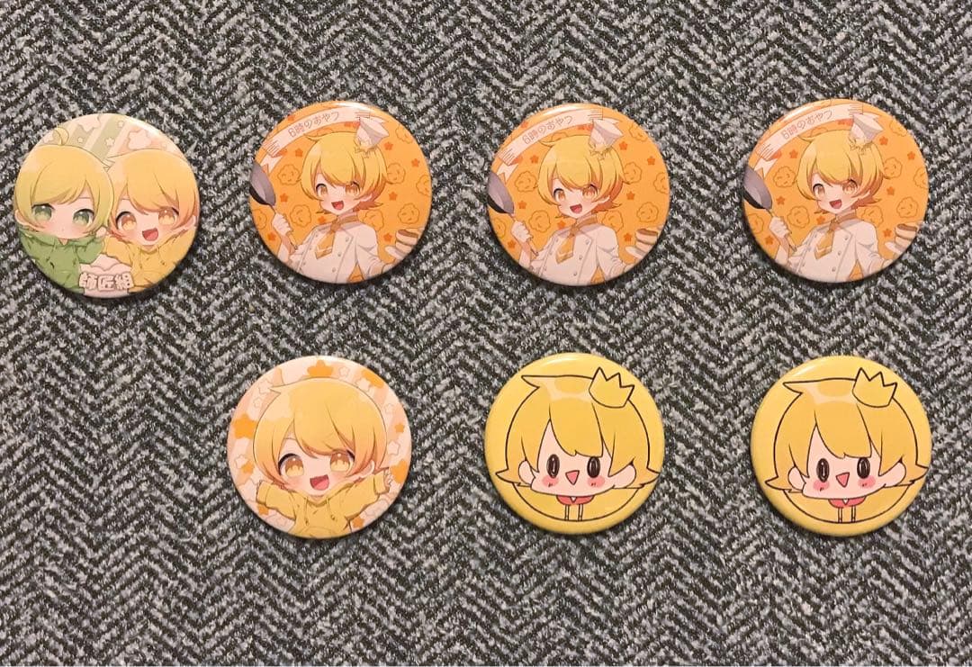 6時のおやつ からつけあっきぃ あっきぃ ぷりっつ アクキー 缶バッジ アンプ