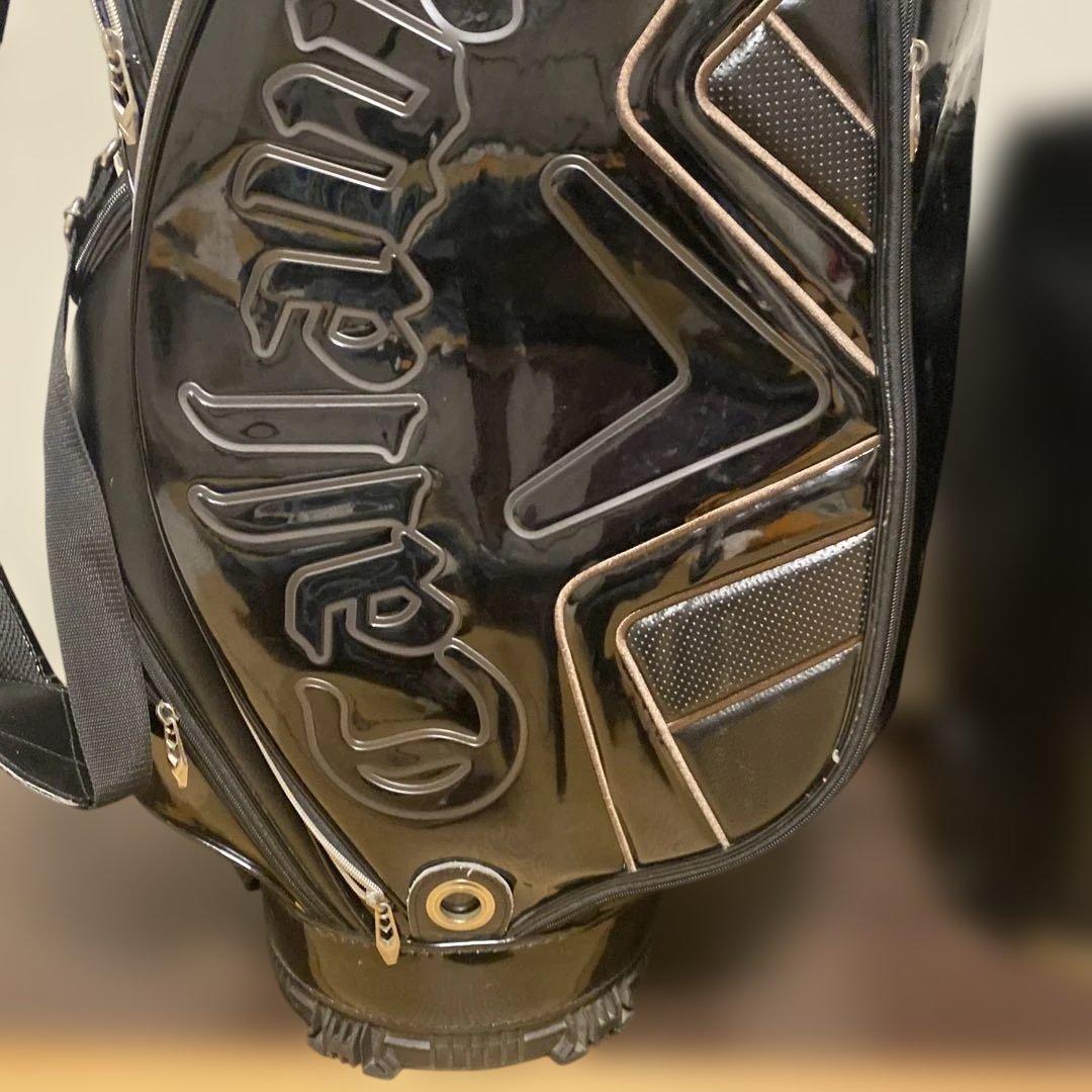 Callaway ブラック キャディバッグ ヘッドカバー付き