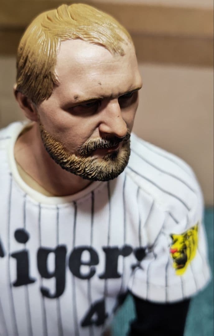 阪神タイガース　ランディ・バース　４４番　フィギュア