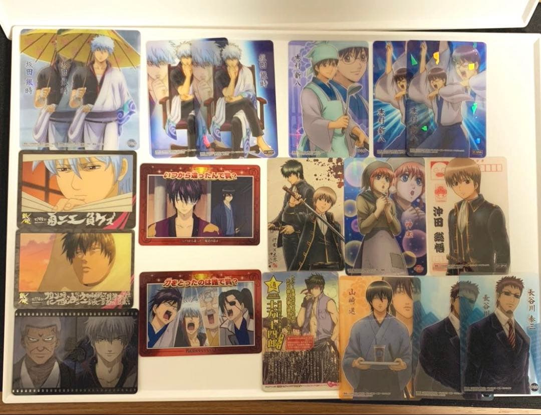 銀魂　カード 130枚 セット カードガム ウエハース カード類
