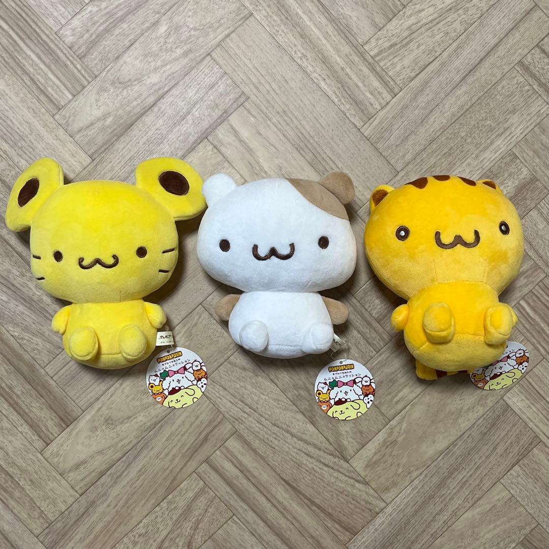 【レア品・美品】 チームプリン　ムニュムニュクッション　Sサイズ