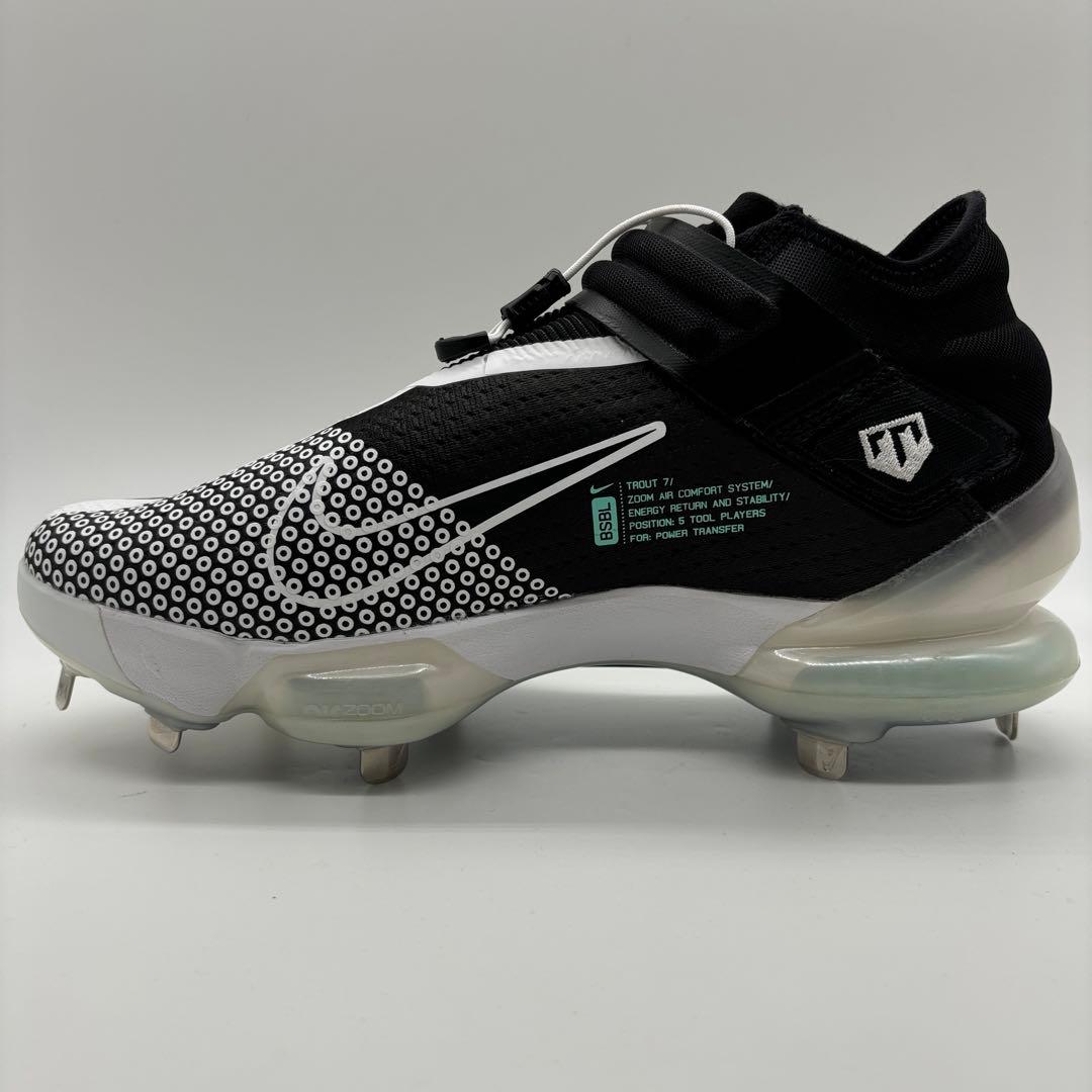 NIKE 野球 スパイク トラウト ブラック 黒 26.5㎝ ミドルカット