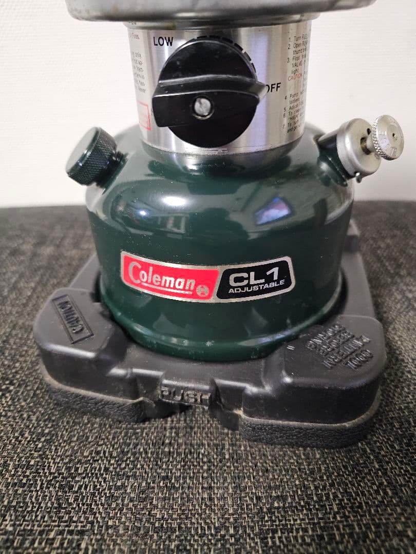 【希少モデル】Coleman マントルランタン CL-1セット1985年式