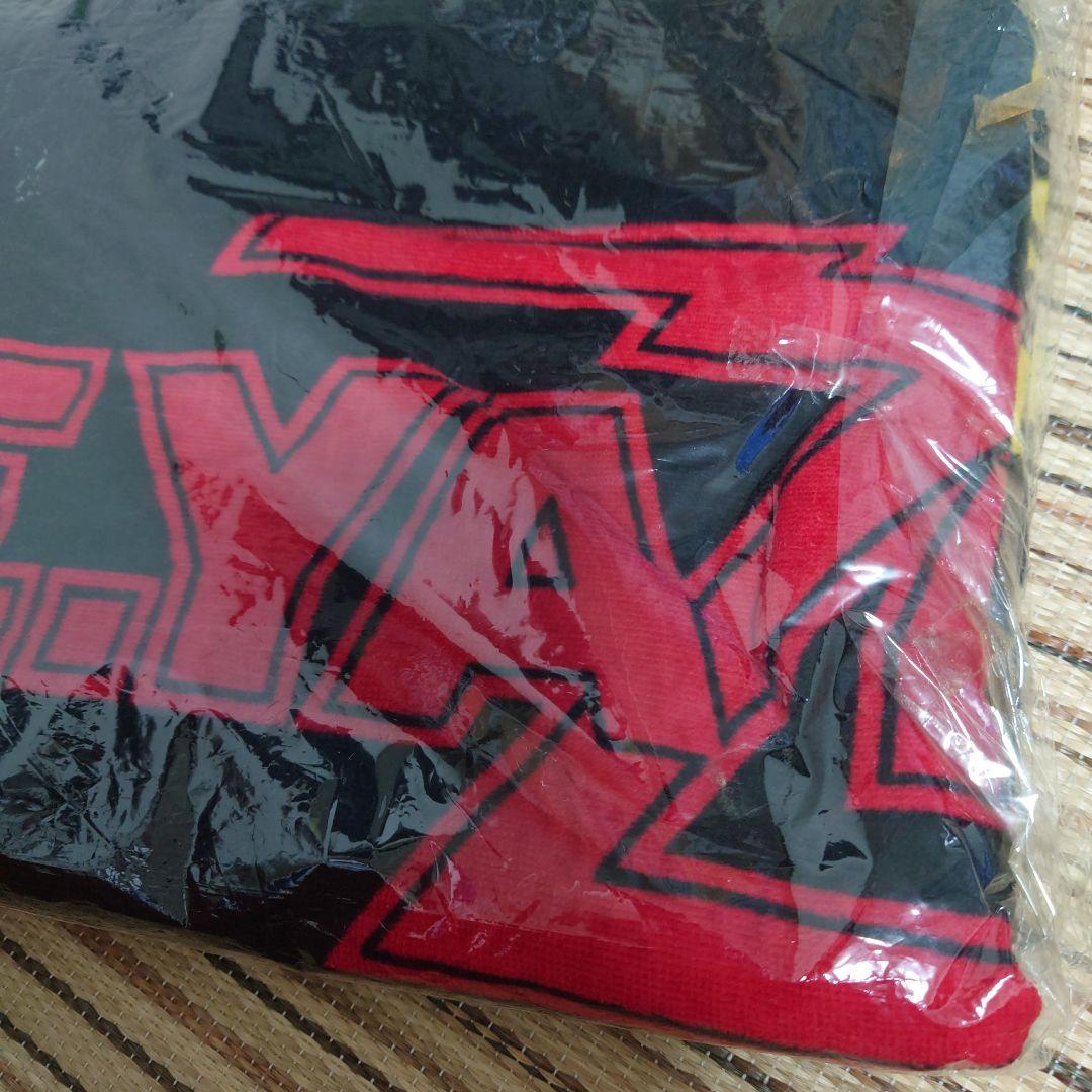 新品未開封　矢沢永吉　当時物スペシャルビーチタオル　タイトルシルエット　ロゴ