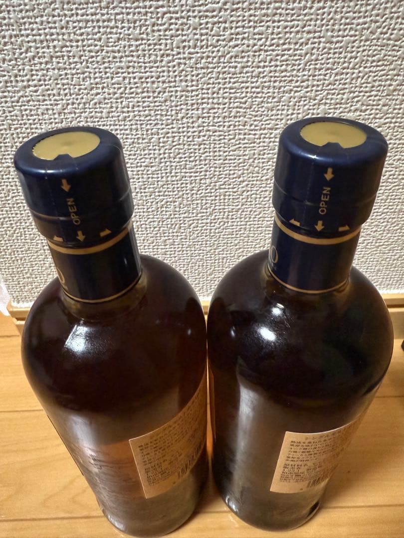 【箱付き】2本×ニッカウヰスキー 余市 10年 700ml