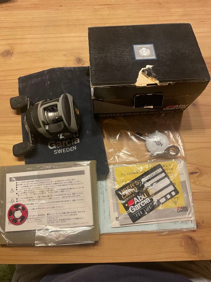 希少？Abu Ambassadeur ベイトリール EON 3601 左ハンドル