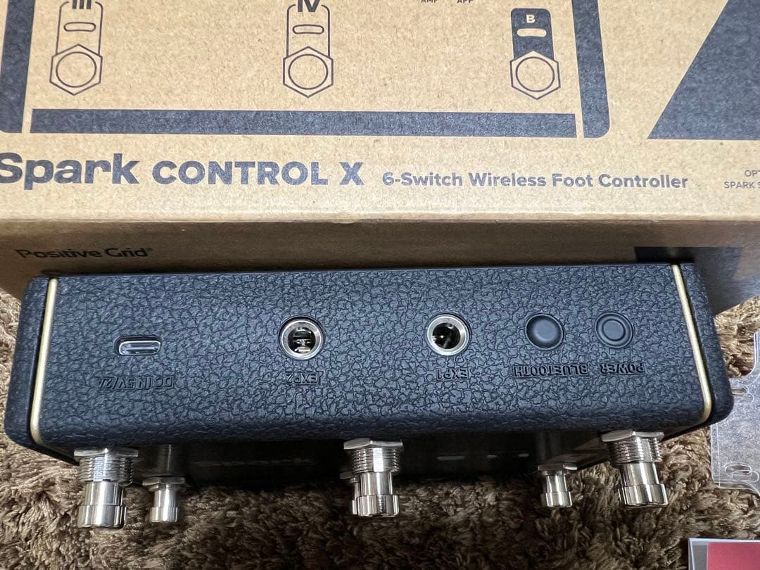 Spark CONTROL X 6スイッチワイヤレスフットコントローラー