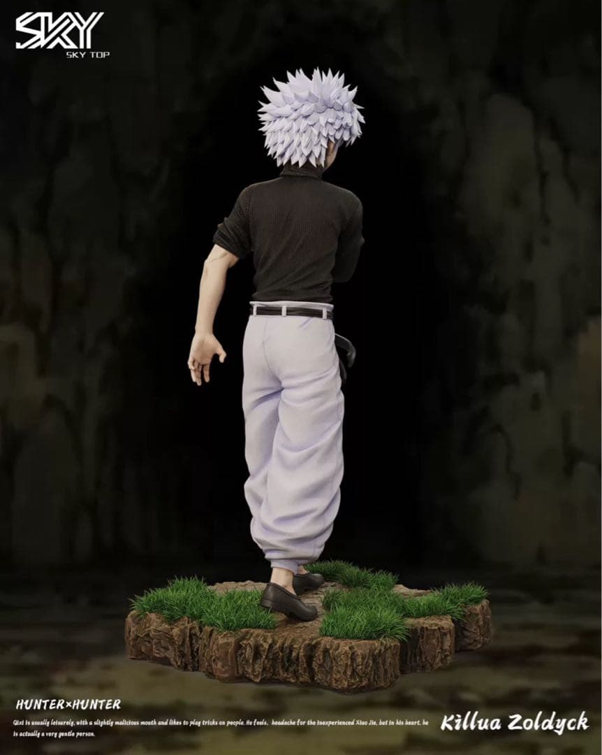 hunter×hunter キルア＝ゾルディック ガレージキット スタチュー②