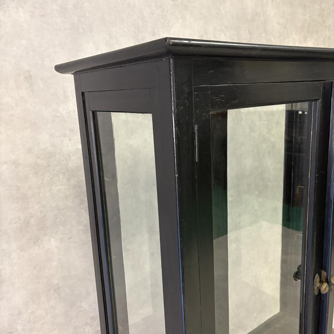 アンティーク　ケビントガラスケース