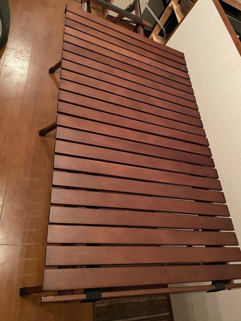 Hilander ウッドキッチンテーブル　ダークブラウン