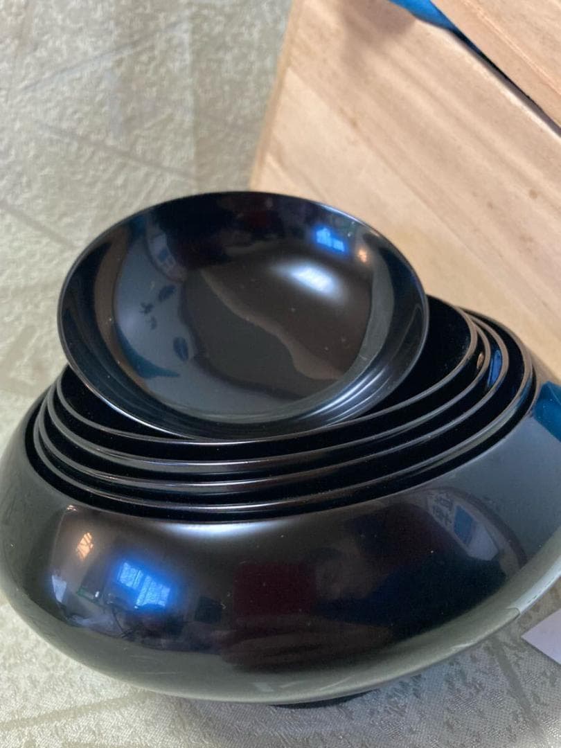 山田平安堂　漆器　共箱付き　未使用/宮内庁御用達/仏具/器　椀