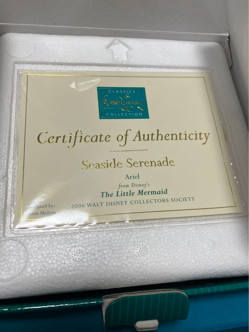 新品未使用 WDCCディズニープリンセス アリエル フィギュア
