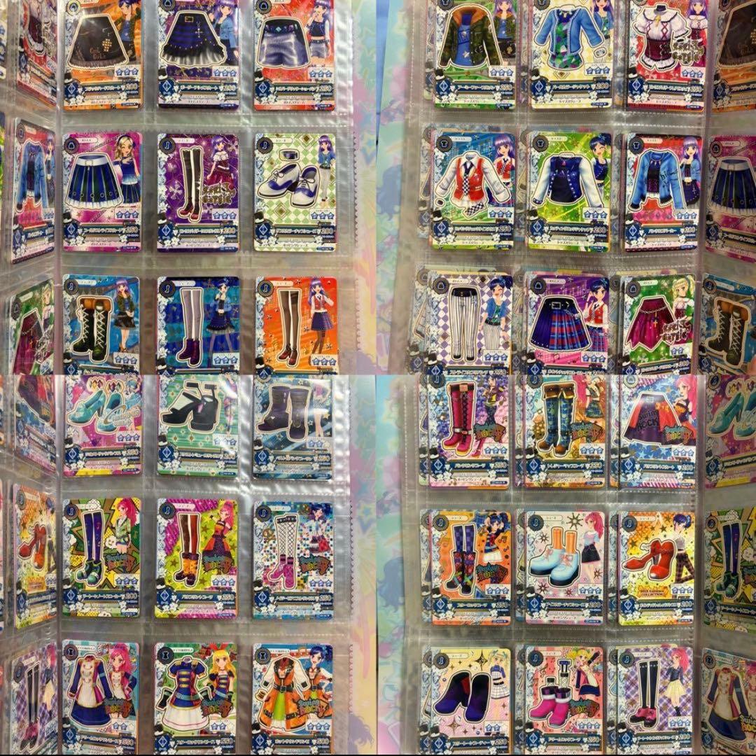 ミ*ミ様 アイカツ　クールタイプカード　まとめ売り　約160枚セット　バインダー