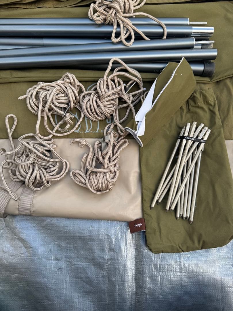 【美品】ノルディスク Asgard7.1 & Kari12 セット カーキ