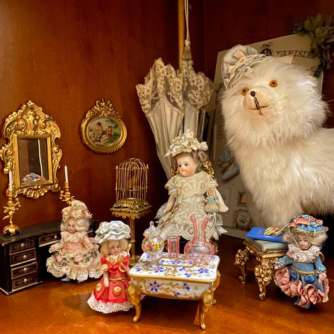 アンティークドール　リリパット　レア　ミニョネット
