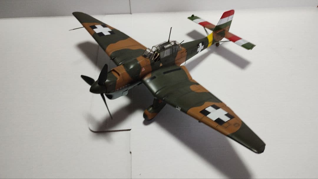 プラモデル完成機　1/48　ユンカースJu87B-2スツーカ