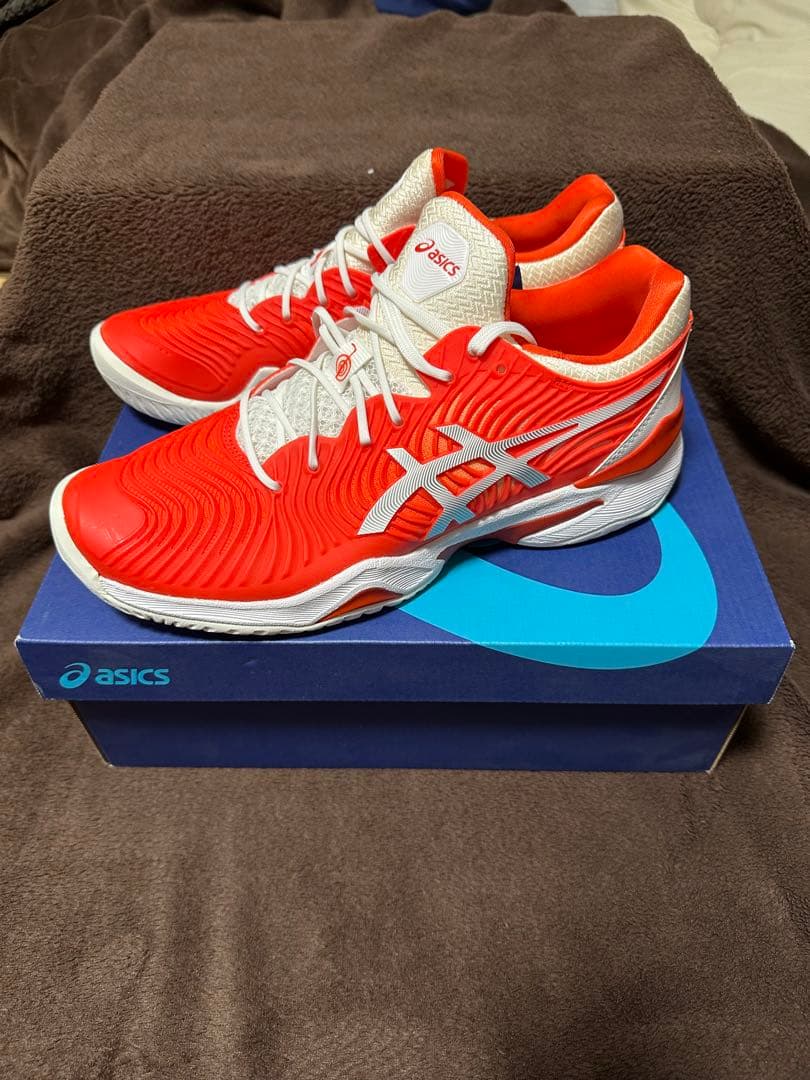 asics テニスシューズCOURT FF NOVAK 27.0cm限定品値下げ