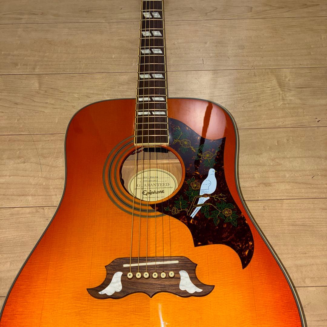 エピフォン Epiphone dove pro エレアコ　美品　いい音