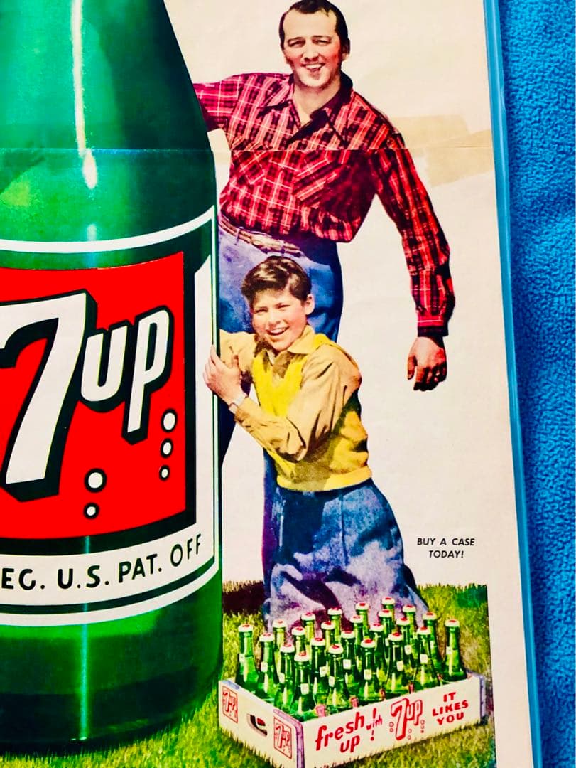 セブンアップ・vintage ７-up 1947年広告 コレクタブル
