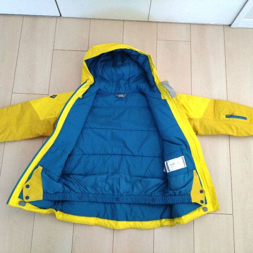 mont-bell キッズスキーウェア 120cm ジャケット・パンツセット
