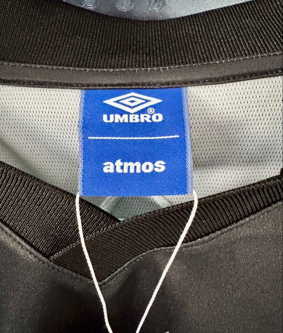 【新品】XXL UMBRO x atmos LS SOCCER JERSEY 黒