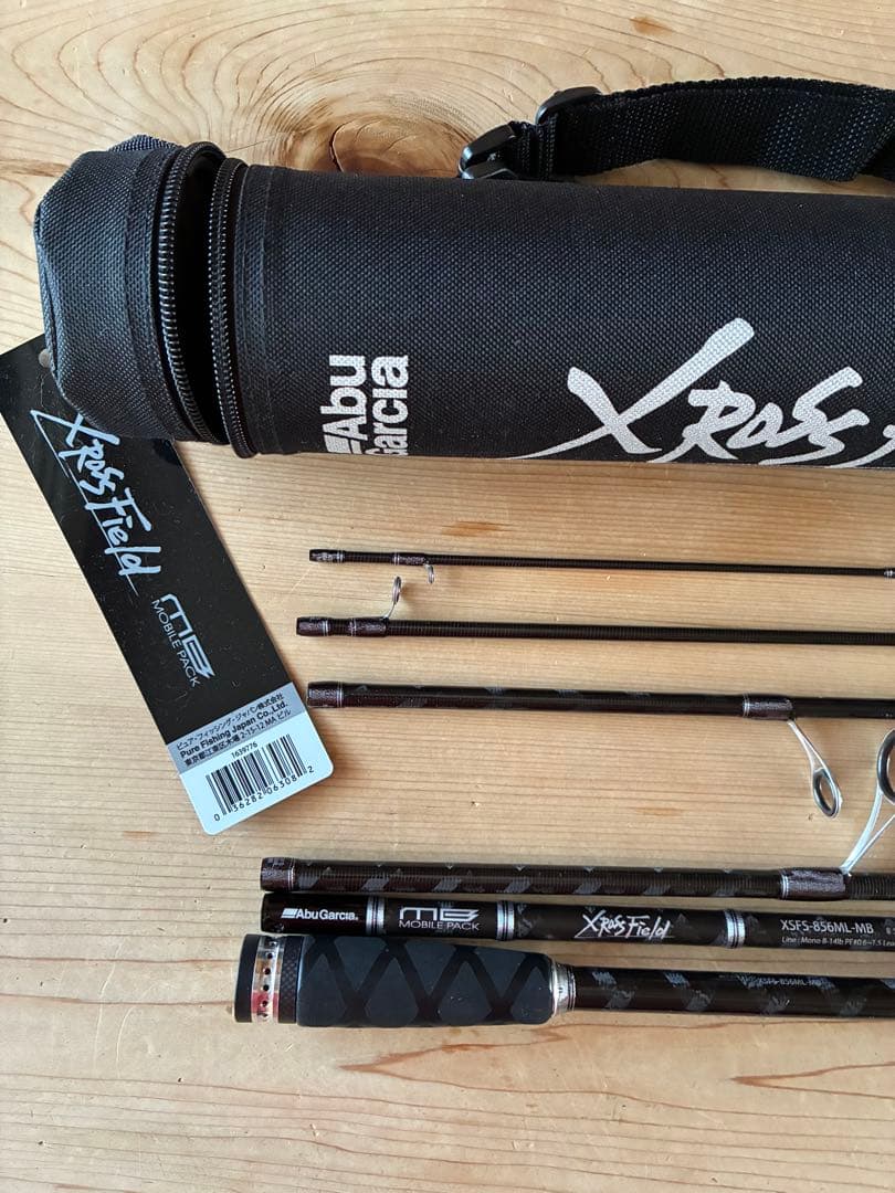 アブガルシア クロスフィールド NEWモバイルロッド XSFS-856ML-MB