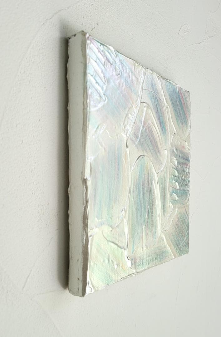 再生Ⅱ / テクスチャーアート 18×18㎝ S0 原画1点のみ モダンアート